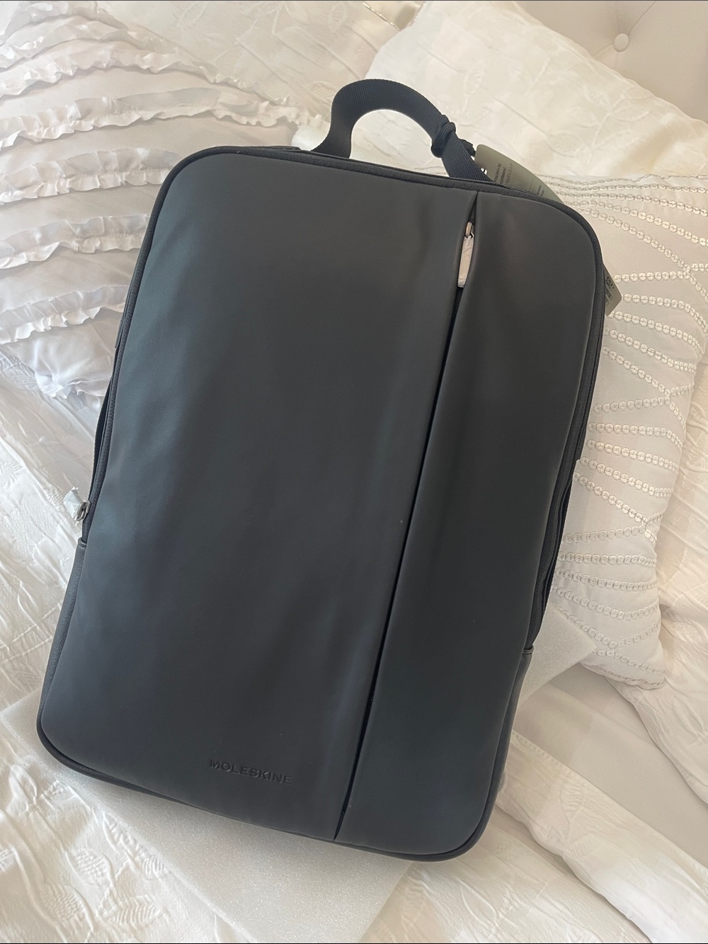 Moleskine Black Minimalist Slim Backpack - Brand New
